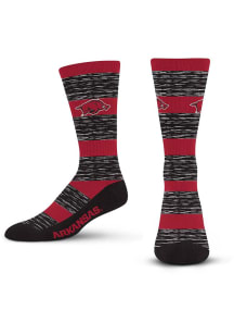 Arkansas Razorbacks RMC Multi Stripe Mens Dress Socks