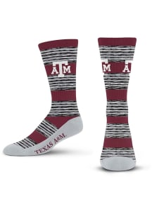 Texas A&amp;M Aggies RMC Multi Stripe Mens Dress Socks