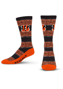 Cincinnati Bengals RMC Multi Stripe Mens Dress Socks