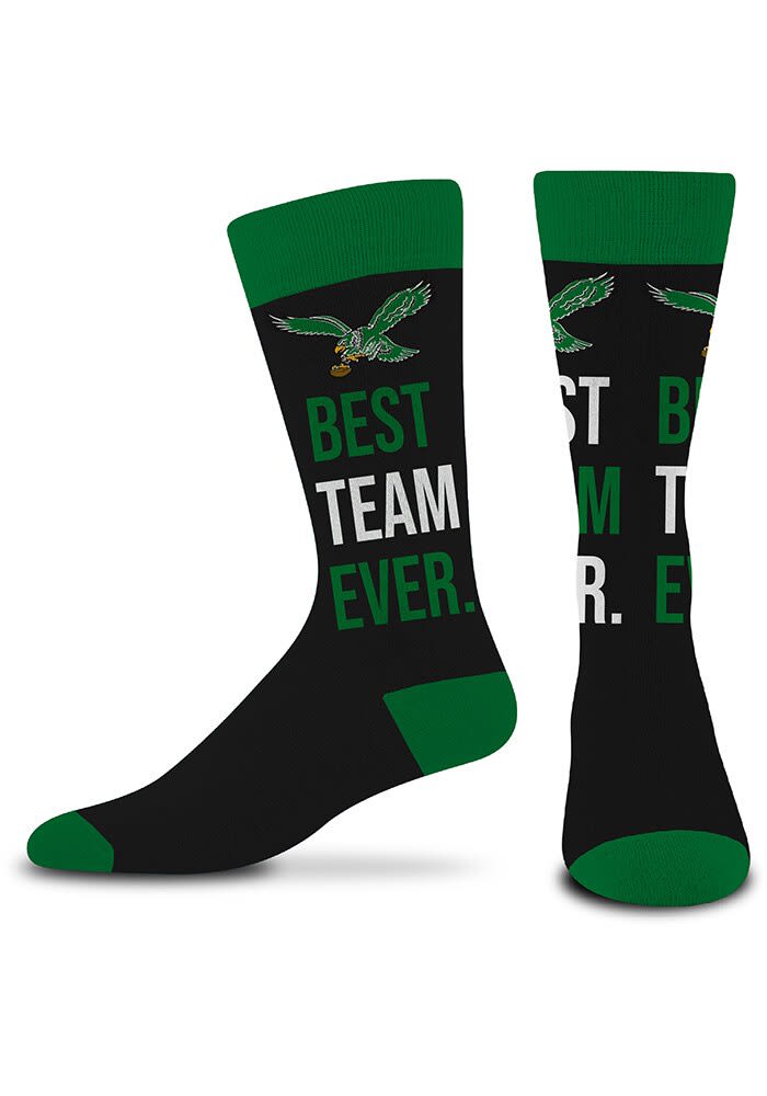 Philadelphia Eagles Best Team Ever Mens Dress Socks KELLY