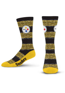 Pittsburgh Steelers RMC Multi Stripe Mens Dress Socks
