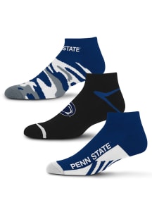 Penn State Nittany Lions Camo Boom 3 Pack Mens No Show Socks
