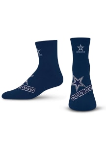 Dallas Cowboys Big Teams Mens Quarter Socks