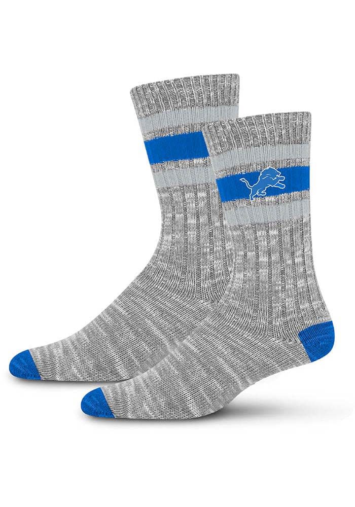 Detroit Lions Alpine Varsity Womens Crew Socks - Blue