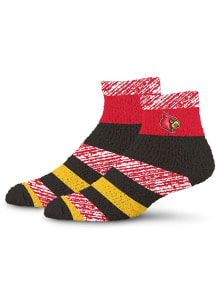 Louisville Cardinals Rainbow RMC Womens Quarter Socks