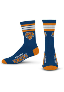 New York Knicks 4 Stripe Duece Mens Crew Socks