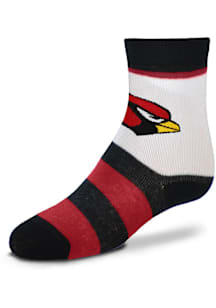 Arizona Cardinals Rugby Block Baby Quarter Socks