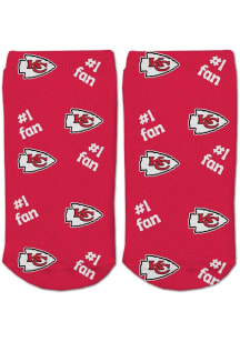 Kansas City Chiefs #1 Fan Baby Quarter Socks