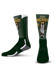 Baylor Bears Green Mascot Fever Youth Crew Socks