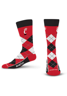 Cincinnati Bearcats Remix Mens Argyle Socks