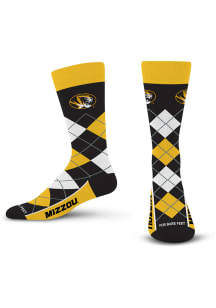 Missouri Tigers Remix Mens Argyle Socks