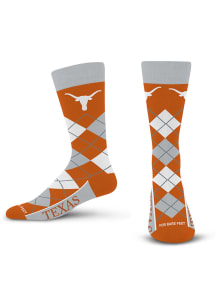 Texas Longhorns Remix Mens Argyle Socks