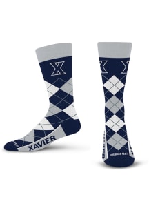 Xavier Musketeers Remix Mens Argyle Socks