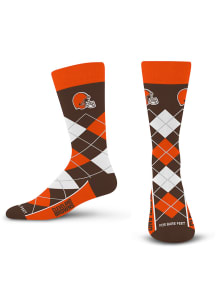 Cleveland Browns Remix Mens Argyle Socks