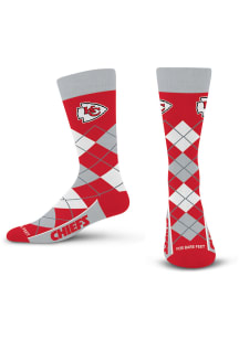 Kansas City Chiefs Remix Mens Argyle Socks