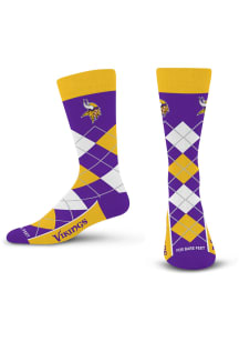 Minnesota Vikings Remix Mens Argyle Socks