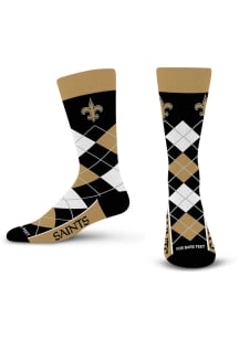 New Orleans Saints Remix Mens Argyle Socks
