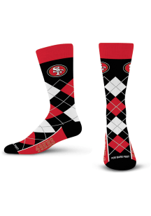 San Francisco 49ers Remix Mens Argyle Socks