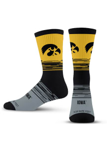Iowa Hawkeyes Elevate Mens Crew Socks
