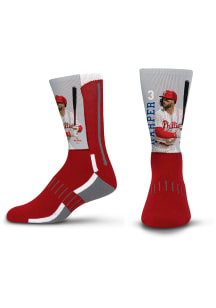 Philadelphia Phillies Red Collectables Youth Crew Socks