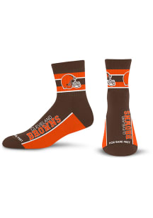 Cleveland Browns Lil Deuce Mens Quarter Socks