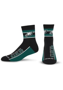 Philadelphia Eagles Lil Deuce Mens Quarter Socks