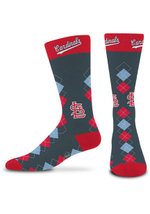 St Louis Cardinals Remix Mens Argyle Socks
