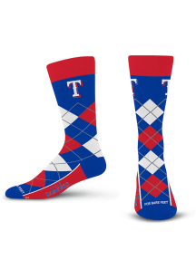 Texas Rangers Remix Mens Argyle Socks
