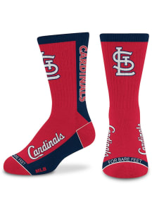St Louis Cardinals Red 577 MVP Youth Crew Socks