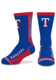 Texas Rangers Blue 577 MVP Youth Crew Socks