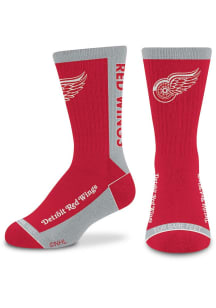 Detroit Red Wings Red 577 MVP Youth Crew Socks