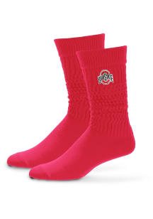 Ohio State Buckeyes 138 Mello Slouch Womens Quarter Socks