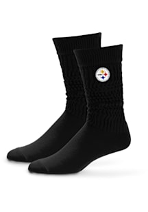 Pittsburgh Steelers 138 Mello Slouch Womens Quarter Socks