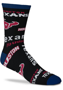 Houston Texans End to End Mens Crew Socks