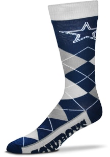 Dallas Cowboys Lineup Mens Argyle Socks