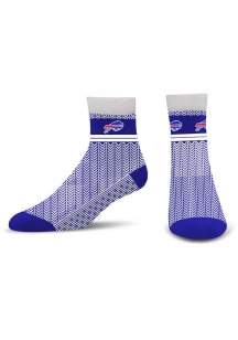 Buffalo Bills Cozy Cabin Womens Quarter Socks