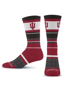 677 Friday Indiana Hoosiers Mens Dress Socks - Black