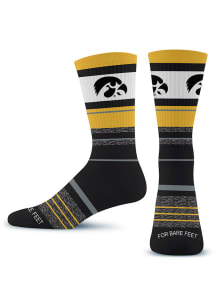 677 Friday Iowa Hawkeyes Mens Dress Socks - Black