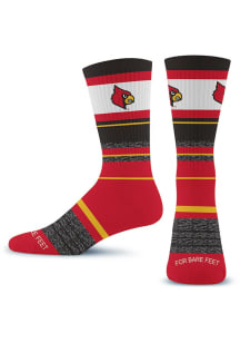 Louisville Cardinals 677 Friday Mens Dress Socks