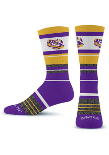 LSU Tigers 677 Friday Mens Dress Socks