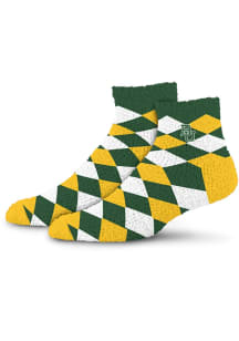 Baylor Bears 109 Diamond Sleepsoft Womens Quarter Socks