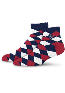 Houston Texans 109 Diamond Sleepsoft Womens Quarter Socks