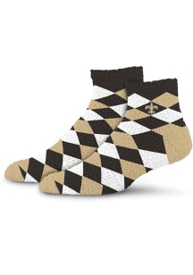 New Orleans Saints 109 Diamond Sleepsoft Womens Quarter Socks