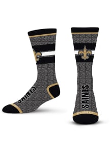 New Orleans Saints 504 Mar Spotlight Mens Crew Socks
