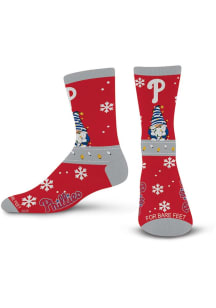 Philadelphia Phillies 509 Sweater Gnome Mens Crew Socks