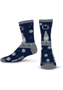 509 Sweater Gnome Penn State Nittany Lions Mens Crew Socks - Blue