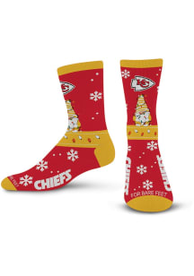 Kansas City Chiefs 509 Sweater Gnome Mens Crew Socks