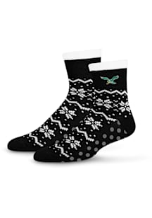 Philadelphia Eagles 160 Snowflake Lane Womens Quarter Socks