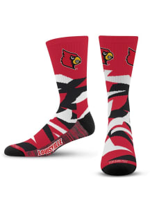Louisville Cardinals Breakout Mens Crew Socks