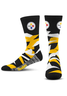 Pittsburgh Steelers Breakout Mens Crew Socks